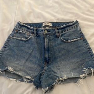 Abercrombie Curve Love Jean Shorts